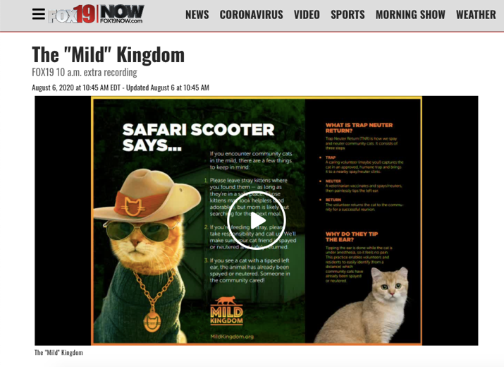 Deborah Cribbs Joins Fox19 Morning News Extra to talk Mild Kingdom