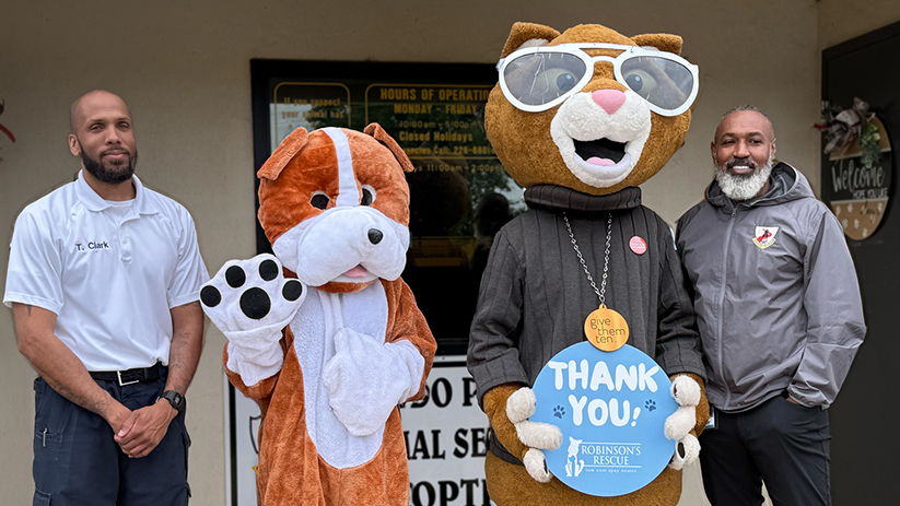 Give Them Ten Joins Robinson’s Rescue for Day of Fundraising